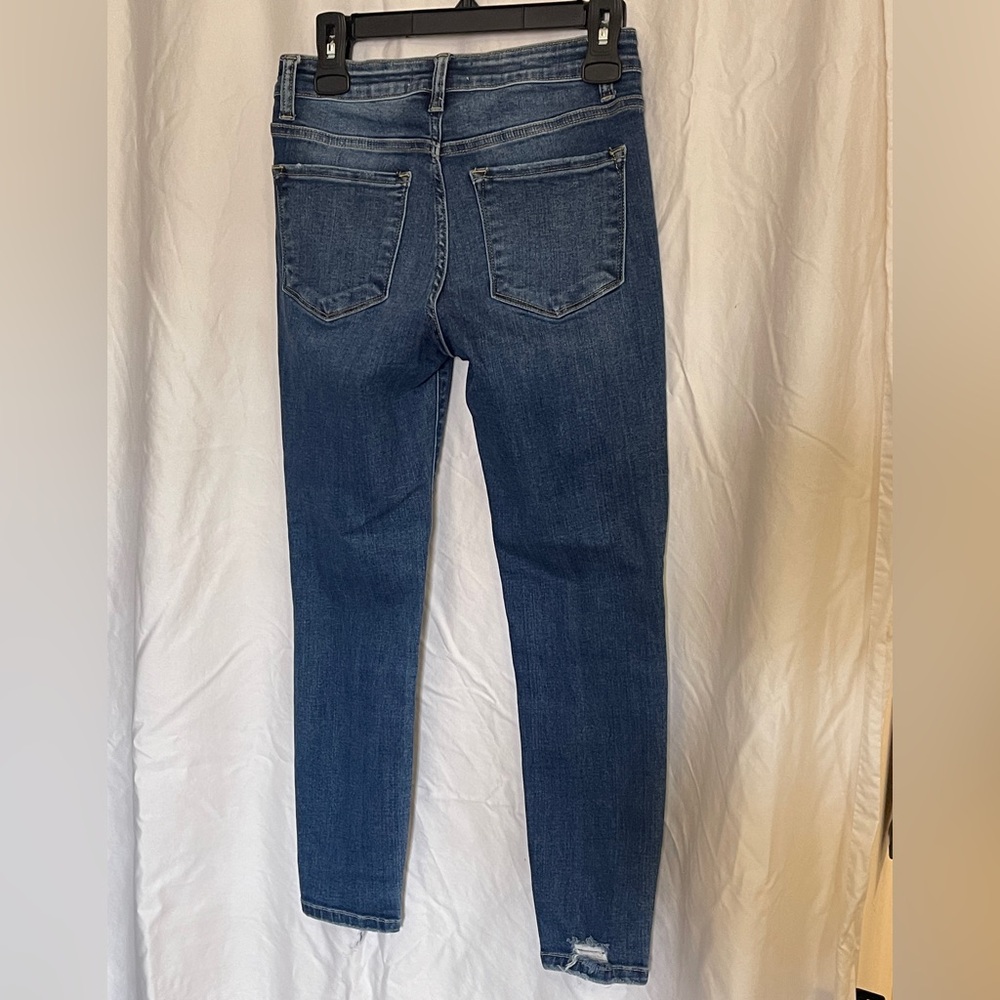 Classic Dark Blue Skinny Jeans - Picture 4 of 5